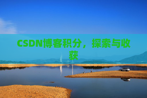 CSDN博客积分，探索与收获